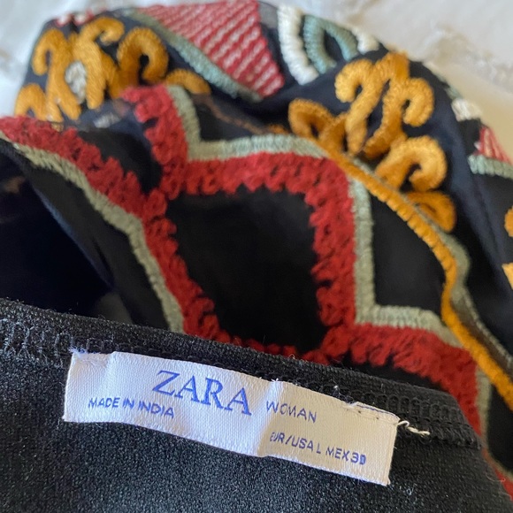 Zara embroidered crop top - Picture 10 of 10